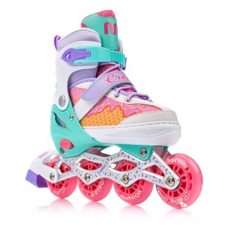 Rolki Meteor 4w1 Cream L 38-41 10143