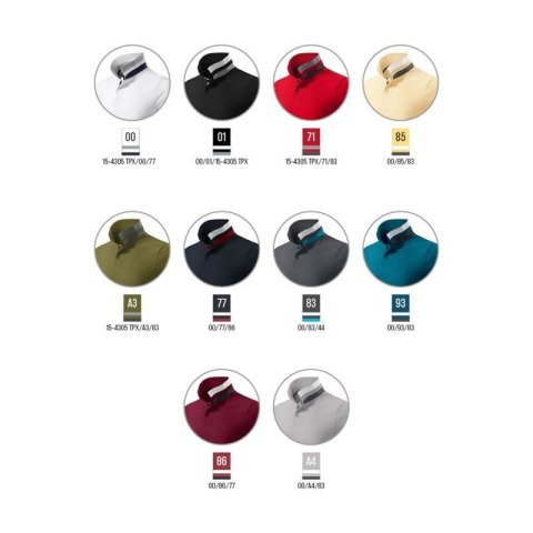 Koszulka polo Malfini Collar Up M MLI-25601 czarny