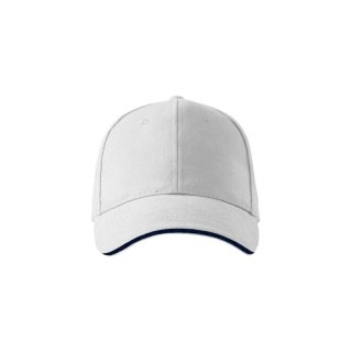 Czapka unisex Sandwich 6P (biały)