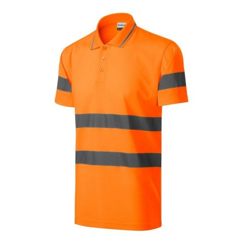 Koszulka polo Rimeck HV Runway M MLI-2V998 fluorescencyjny pomarańczowy Koszulka polo Rimeck HV Runway M MLI-2V998 fluorescencyjny pomarańczowy
