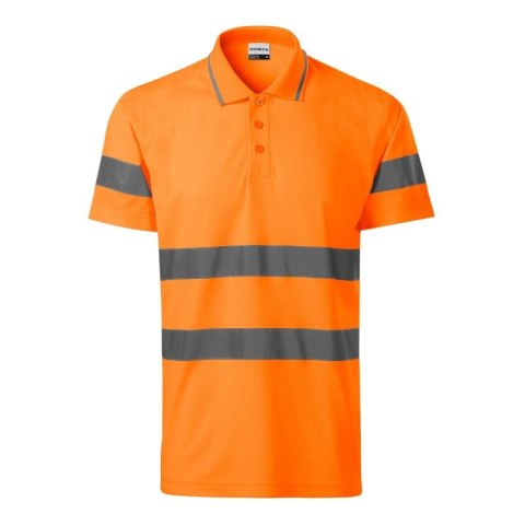 Koszulka polo Rimeck HV Runway M MLI-2V998 fluorescencyjny pomarańczowy Koszulka polo Rimeck HV Runway M MLI-2V998 fluorescencyjny pomarańczowy