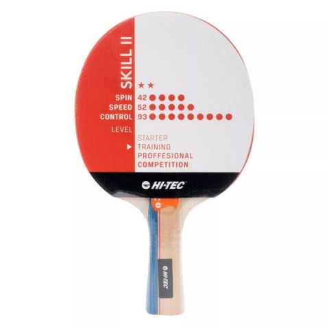 Rakietka do tenisa stołowego Hi-Tec Skill II 92800438374 Rakietka do tenisa stołowego Hi-Tec Skill II 92800438374