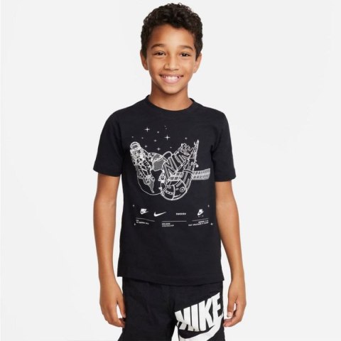 Koszulka Nike Sportswear Jr DX9511-010 Koszulka Nike Sportswear Jr DX9511-010