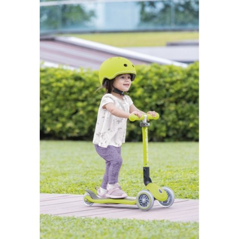 Hulajnoga 3-kołowa Globber Foldable Lights Lime Green Jr 437-106