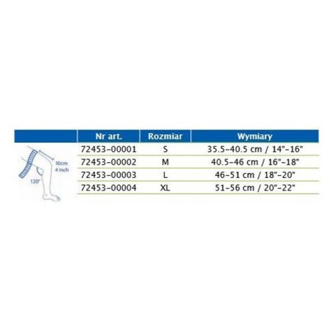 Orteza stawu kolanowego z regulowaną pelotą Actimove rozmiar M 72453-00002 Orteza stawu kolanowego z regulowaną pelotą Actimove rozmiar M 72453-00002