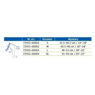 Orteza stawu kolanowego z regulowaną pelotą Actimove rozmiar S 72453-00001