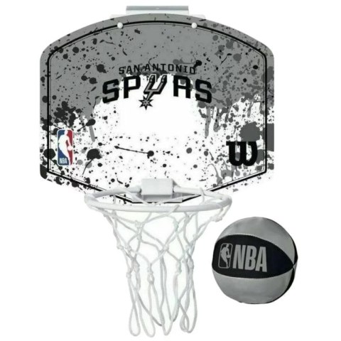 Tablica do koszykówki Wilson NBA Team San Antonio Spurs Mini Hoop WTBA1302SAN Tablica do koszykówki Wilson NBA Team San Antonio Spurs Mini Hoop WTBA1302SAN
