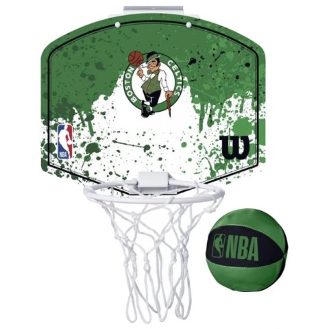 Tablica do koszykówki Wilson NBA Team Boston Celtics Mini Hoop WTBA1302BOS Tablica do koszykówki Wilson NBA Team Boston Celtics Mini Hoop WTBA1302BOS
