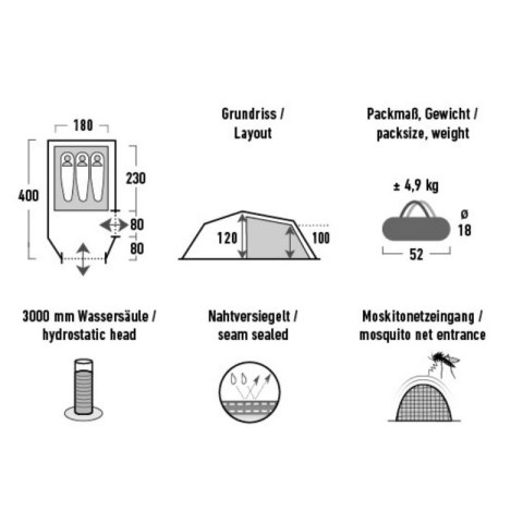 Namiot High Peak Falcon 3 10329