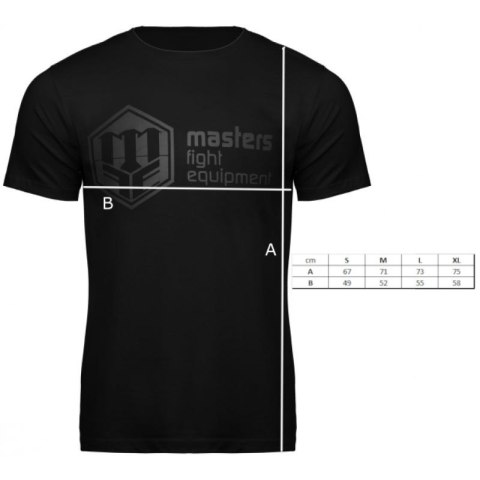 Koszulka Masters M TS-BLACK 04111-01M Koszulka Masters M TS-BLACK 04111-01M