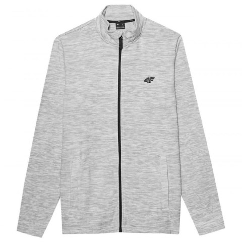 Bluza 4F M 4FSS23TFLEM052 chłodny jasny szary melanż Bluza 4F M 4FSS23TFLEM052 chłodny jasny szary melanż
