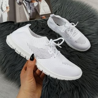 Buty sportowe slip on News W EVE211C białe