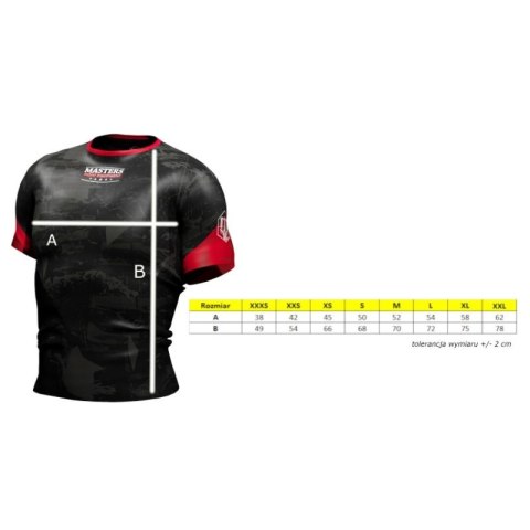 Koszulka treningowa Masters M 045551-M Koszulka treningowa Masters M 045551-M