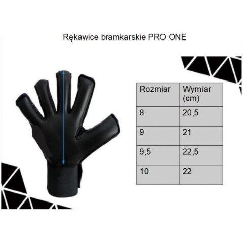 Rękawice bramkarskie Yakima Sport Pro One 100731 Rękawice bramkarskie Yakima Sport Pro One 100731
