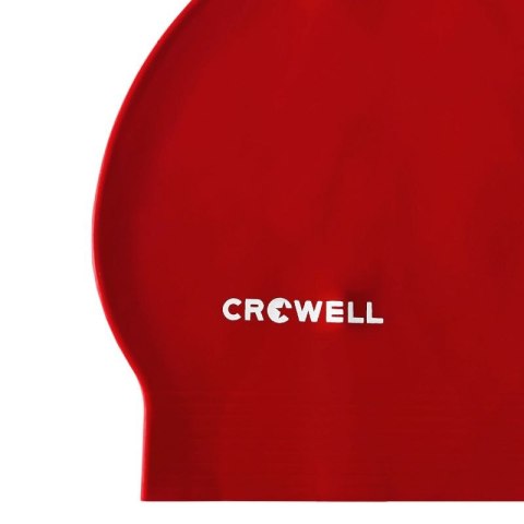 Czepek pływacki Crowell Ucho Bora srebrny kol.4