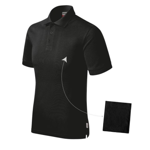 Koszulka polo Rimeck Resist Heavy Polo M MLI-R2001 czarny Koszulka polo Rimeck Resist Heavy Polo M MLI-R2001 czarny