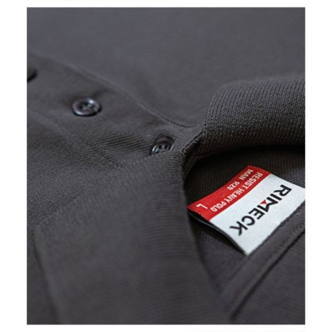 Koszulka polo Rimeck Resist Heavy Polo M MLI-R2001 czarny Koszulka polo Rimeck Resist Heavy Polo M MLI-R2001 czarny