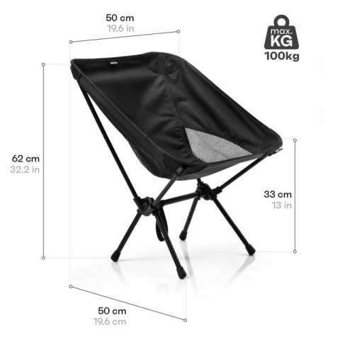 Krzesło składane Meteor Schelp 16553