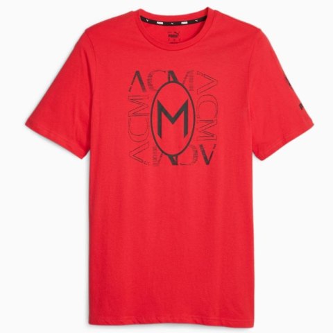 Koszulka Puma AC Milan FtbCore Graphic Tee M 772314-01 Koszulka Puma AC Milan FtbCore Graphic Tee M 772314-01