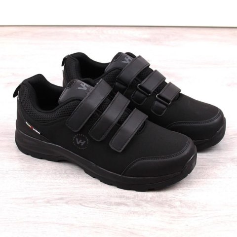 Buty trekkingowe na rzepy Vanhorn W WOL168 czarne