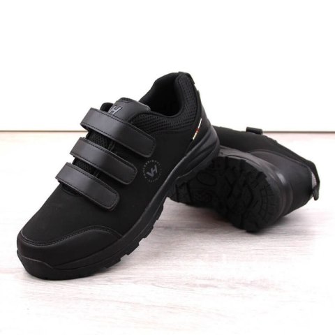 Buty trekkingowe na rzepy Vanhorn W WOL168 czarne