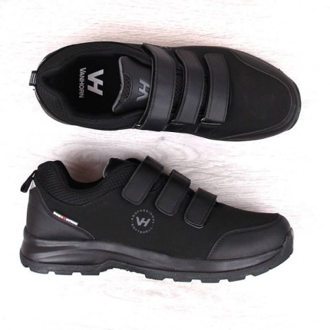 Buty trekkingowe na rzepy Vanhorn W WOL168 czarne