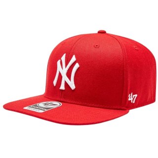 Czapka z daszkiem 47 Brand MLB New York Yankees No Shot Cap B-NSHOT17WBP-RD