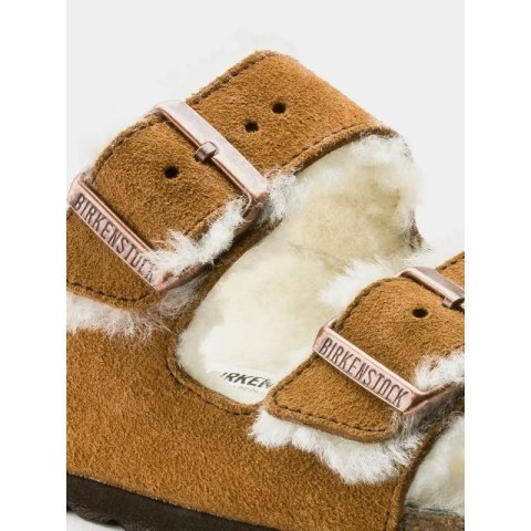 Klapki Birkenstock Arizona Shearling Mink W 1001135