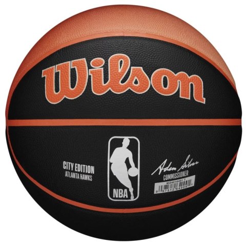 Piłka do koszykówki Wilson NBA Team City Collector Atlanta Hawks Ball WZ4016401ID Piłka do koszykówki Wilson NBA Team City Collector Atlanta Hawks Ball WZ4016401ID