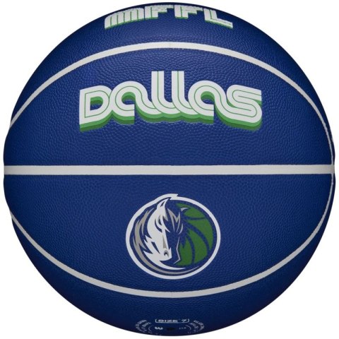 Piłka do koszykówki Wilson NBA Team City Collector Dallas Mavericks Ball WZ4016407ID Piłka do koszykówki Wilson NBA Team City Collector Dallas Mavericks Ball WZ4016407ID