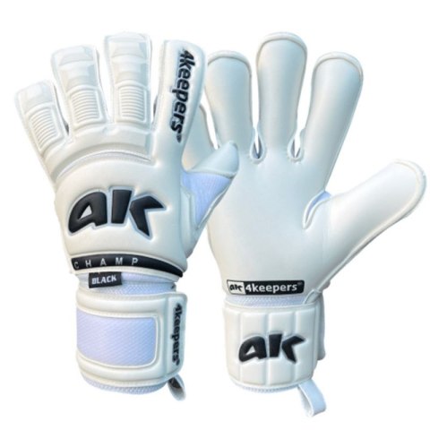 Rękawice bramkarskie 4keepers Champ Black VI RF2G Jr S906493 Rękawice bramkarskie 4keepers Champ Black VI RF2G Jr S906493