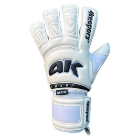 Rękawice bramkarskie 4keepers Champ Black VI RF2G Jr S906493 Rękawice bramkarskie 4keepers Champ Black VI RF2G Jr S906493