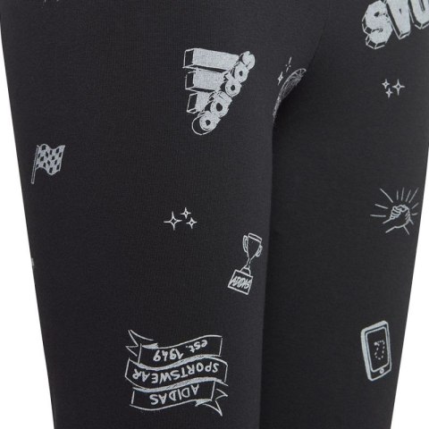 Legginsy adidas JG Bluv Q3 Tight Jr IA1567 Legginsy adidas JG Bluv Q3 Tight Jr IA1567