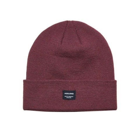 Czapka Jack & Jones Jacdna Beanie Noos M 12092815 bordowa