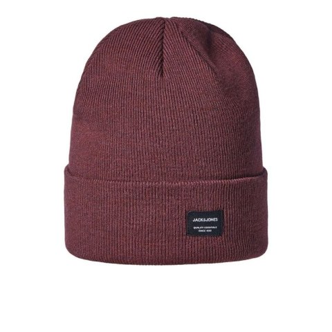 Czapka Jack & Jones Jacdna Beanie Noos M 12092815 bordowa