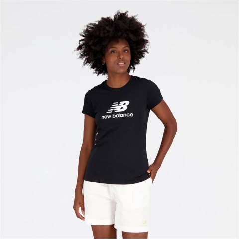 Koszulka New Balance Essentials Stacked Logo CO BK W WT31546BK Koszulka New Balance Essentials Stacked Logo CO BK W WT31546BK