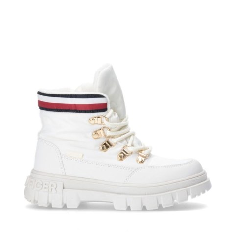 Buty Tommy Hilfiger Lace-Up Bootie Ivory W T3A5-33062-1047101-101 Buty Tommy Hilfiger Lace-Up Bootie Ivory W T3A5-33062-1047101-101