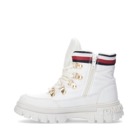 Buty Tommy Hilfiger Lace-Up Bootie Ivory W T3A5-33062-1047101-101 Buty Tommy Hilfiger Lace-Up Bootie Ivory W T3A5-33062-1047101-101
