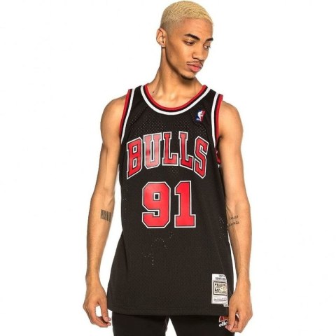 Koszulka Mitchell & Ness Chicago Bulls NBA Swingman Alternate Jersey Bulls 97 Dennis Rodman SMJYGS18152-CBUBLCK97DRD Koszulka Mitchell & Ness Chicago Bulls NBA Swingman Alternate Jersey Bulls 97 Dennis Rodman SMJYGS18152-CBUBLCK97DRD
