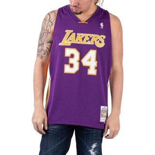 Koszulka Mitchell & Ness Los Angeles Lakers NBA Swingman Jersey Lakers 99-00 Shaquille O`Neal SMJYGS18447-LALPURP99SON