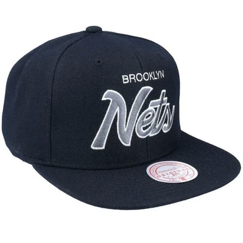 Czapka Mitchell & Ness NBA Brooklyn Nets Team Script 2.0 Snapback Nets HHSS3280-BNEYYPPPBLCK Czapka Mitchell & Ness NBA Brooklyn Nets Team Script 2.0 Snapback Nets HHSS3280-BNEYYPPPBLCK
