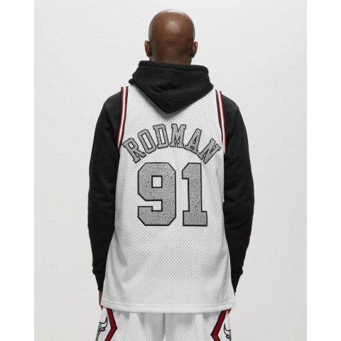 Koszulka Mitchell & Ness NBA Cracked Cement Swingman Jersey Bulls 1997 Dennis Rodman TFSM5934-CBU97DRDWHIT Koszulka Mitchell & Ness NBA Cracked Cement Swingman Jersey Bulls 1997 Dennis Rodman TFSM5934-CBU97DRDWHIT