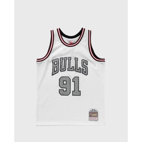 Koszulka Mitchell & Ness NBA Cracked Cement Swingman Jersey Bulls 1997 Dennis Rodman TFSM5934-CBU97DRDWHIT Koszulka Mitchell & Ness NBA Cracked Cement Swingman Jersey Bulls 1997 Dennis Rodman TFSM5934-CBU97DRDWHIT