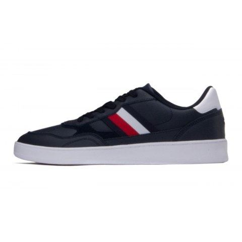 Buty Tommy Hilfiger Court Cupsole Retro Lth Stripes M FM0FM04828 DW5 Buty Tommy Hilfiger Court Cupsole Retro Lth Stripes M FM0FM04828 DW5