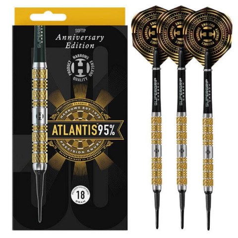 Rzutki Harrows Atlantis 95% 50th Anniversary Edition softip 16967 Rzutki Harrows Atlantis 95% 50th Anniversary Edition softip 16967