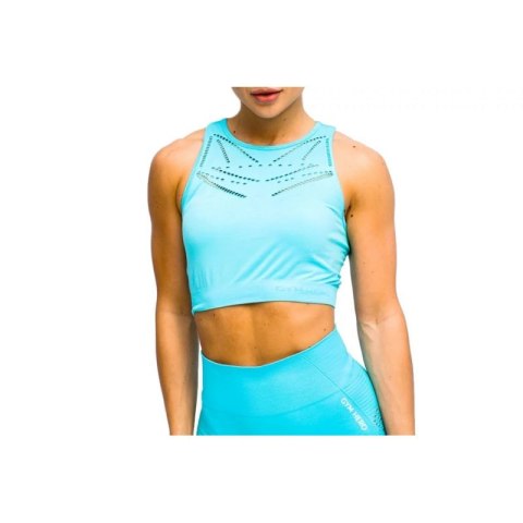 Biustonosz GymHero Venice Beach Top Short Bra W BRA-SHORTBABYBLUE Biustonosz GymHero Venice Beach Top Short Bra W BRA-SHORTBABYBLUE