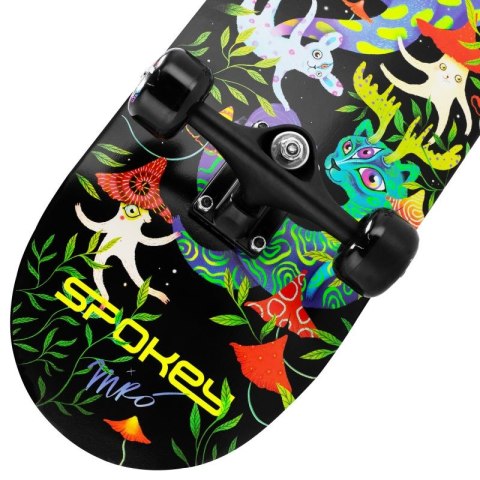Deskorolka Spokey ze świecącą grafiką Ollie SPK-942542