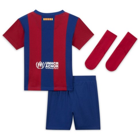 Komplet piłkarski Nike FC Barcelona 2023/24 Home Jr DX2815-456 Komplet piłkarski Nike FC Barcelona 2023/24 Home Jr DX2815-456