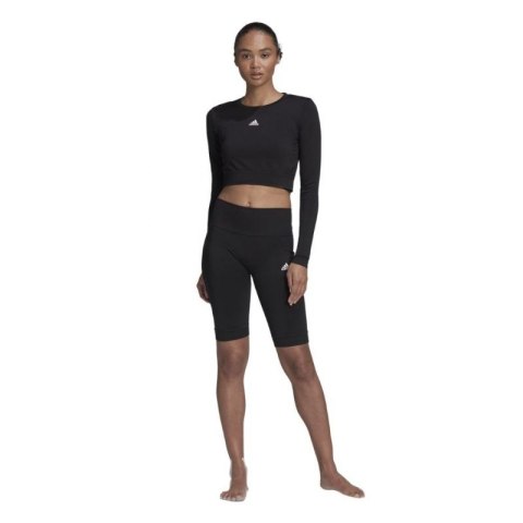 Legginsy adidas Aeroknit Seamless Short Tights W HA6607