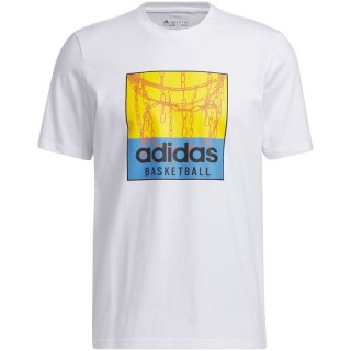 Koszulka adidas Chain Net Basketball Graphic Tee M IC1861